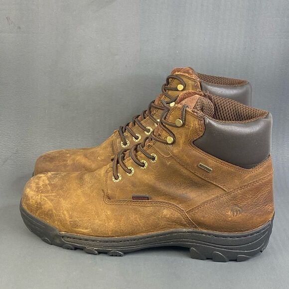 Wolverine Mens Durbin Waterproof 6Inch Work Boot shoes size 12 main image 4